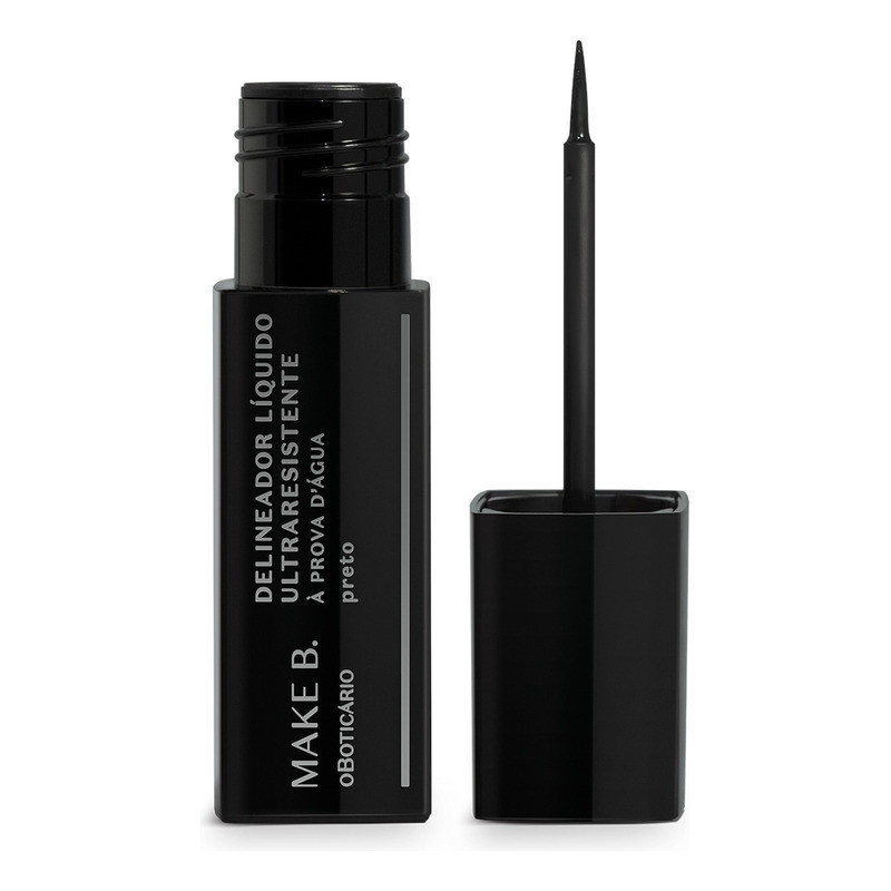 Make B. Lapiz Delineador Ojos Líquido Negro 5 ml