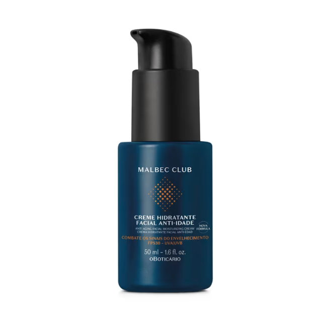 Malbec Club Crema Facial 6 en 1 50 ml