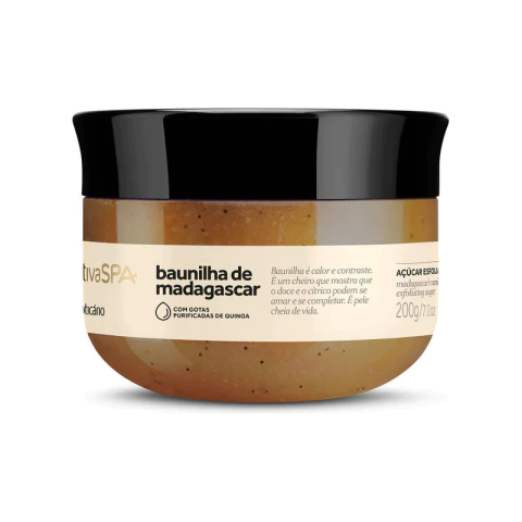 Nativa Spa Exfoliante Azucar Vainilla de Madagascar 200 g