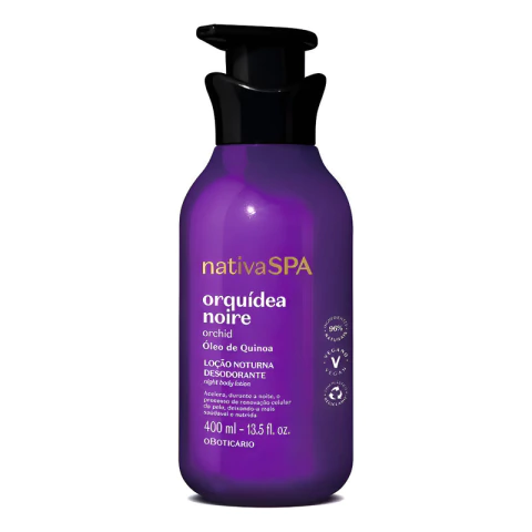 Nativa Spa Loción Hidrante Corporal Orquidea Noire 400 ml